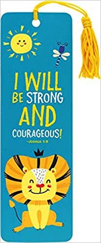 I Will Be Strong and Courageous! - Children's Bookmark