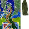 Dragon Beaded Bookmark