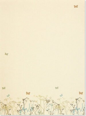 Butterflies: Letter-Perfect Stationery