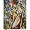 Foiled Journal Tiffany Angel Stained Glass Window