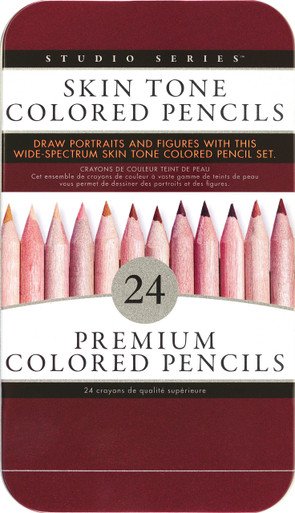 Studio Series 24ct Skin Tone Colored Pencils